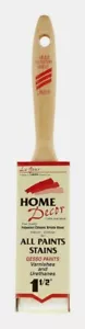 Linzer Home Decor 1.5" Flat Brush Paints Stains White Polyester Bristles 1822-15
