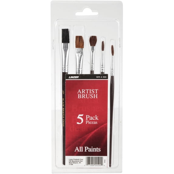 5-Pc. Artist Paint Brush Set