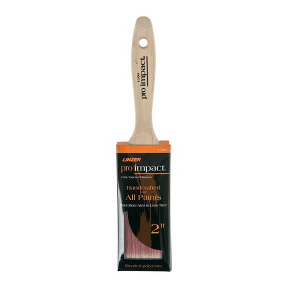Linzer Pro Impact 2 in. Angle Paint Brush