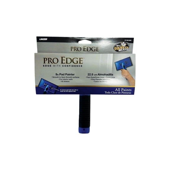 Linzer Products Corp Linzer Pro Edge Premium Walls & Floors Paint Pad Painter - Single Pack