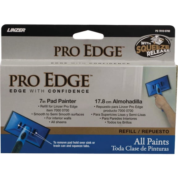 Linzer Products Corp Linzer Pro Edge Walls & Floors Paint Pad Refill - Pack of 2