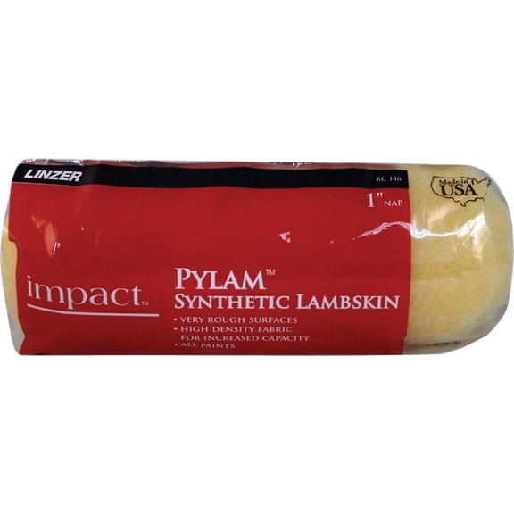 1" Nap 9" Linzer Synthetic Lambswool Paint Roller Cover