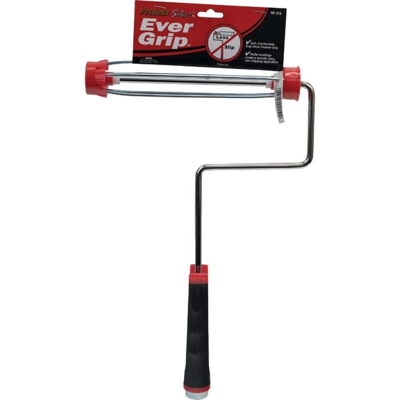 Linzer RF215-9 Roller Frame, 9 in L Roller, Plastic Handle, Threaded Handle