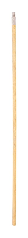 Linzer 48-inch Natural Wood Extension Pole with Metal Tip