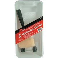 Linzer 4 in. W Mini Paint Roller Kit Threaded End