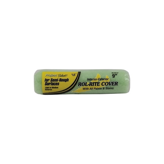 Linzer Rol-Rite Roller Covers, 9 in, 1/4 in Nap, Knit Fabric