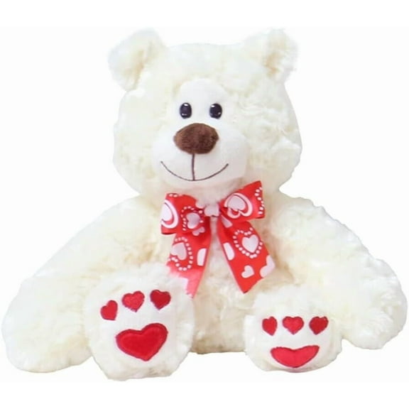 Linzy Toys, 50509 Valentine's Day Sweet Paw Teddy Bear 8"
