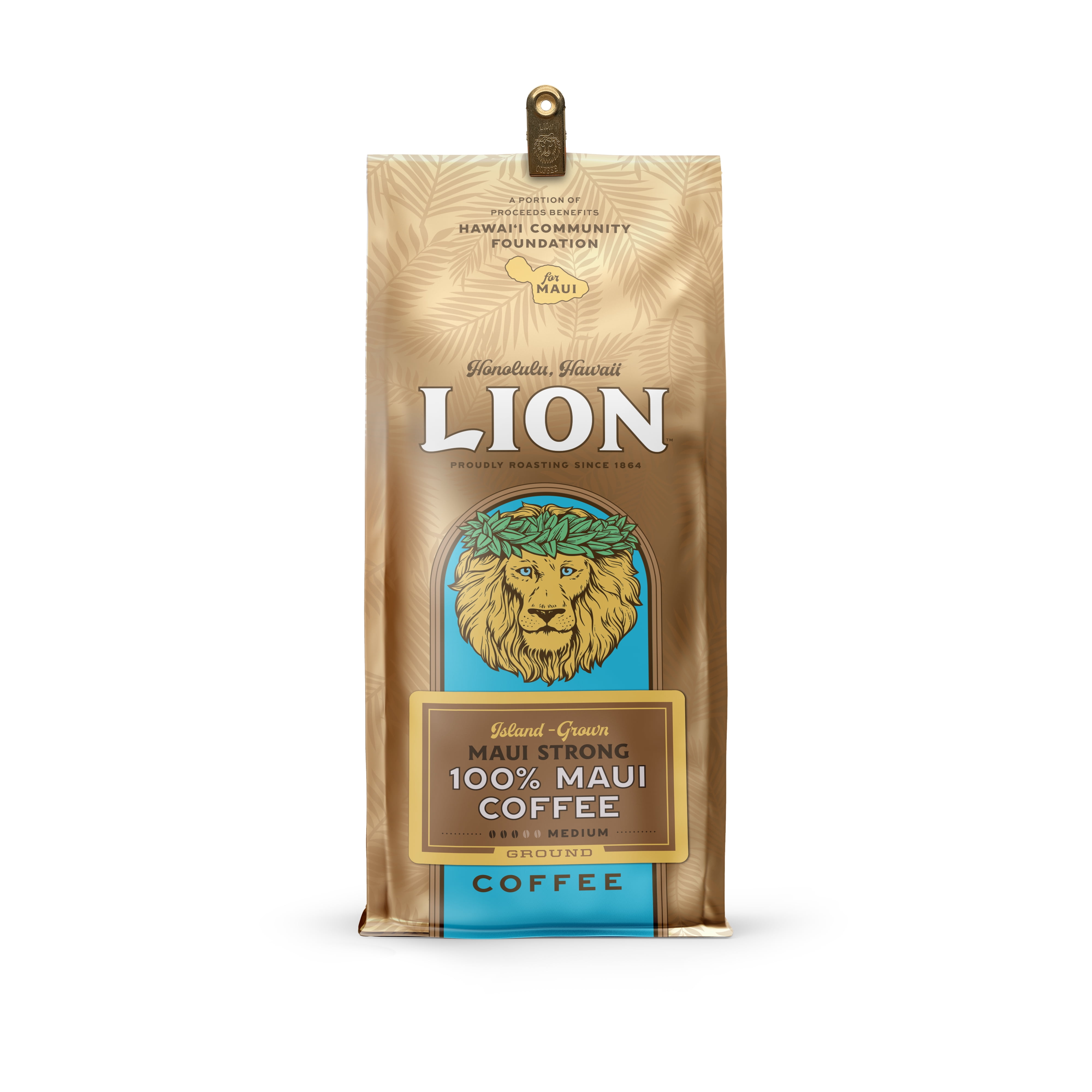 Lion 100% Maui Coffee, Ground