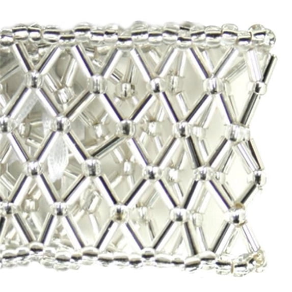 Lion 683468 Retro Wristlet, Silver - 6 Piece per Pack