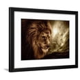 thumbnail image 1 of Lion Against Stormy Sky, Animals Religion Scenic Framed Art Print Wall Art by NejroN Photo Sold by Art.Com, 1 of 6