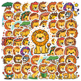 thumbnail image 1 of Lion Animal Stickers Cartoon PVC Stickers Cute Stationery Stickers for Phone Suitcase, 1 of 9