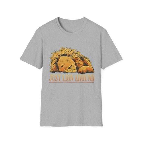 Lion Animal Wildlife Lover Lazy Novelty T-shirt and More