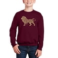 thumbnail image 1 of Lion - Boy's Word Art Crewneck Sweatshirt, 1 of 3