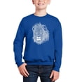thumbnail image 1 of Lion - Boy's Word Art Crewneck Sweatshirt, 1 of 3