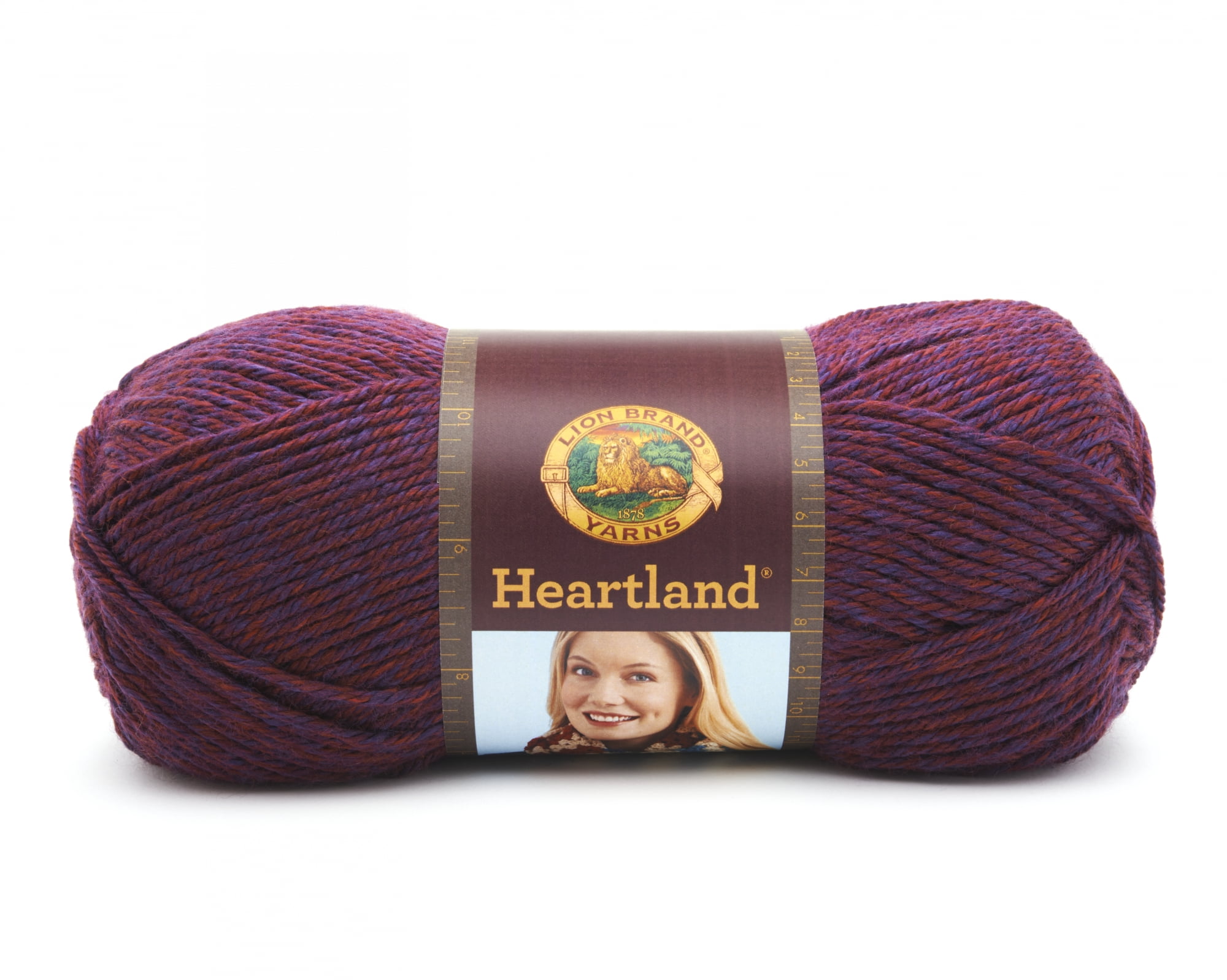 Lion Brand 136189 Heartland Yarn, Isle Royal