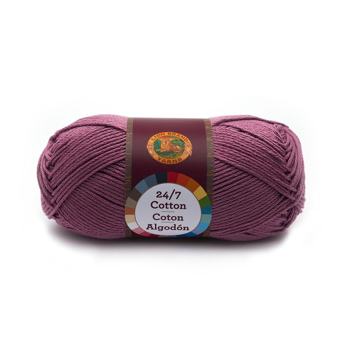 Lion Brand 24/7 Cotton Lilac Cotton Yarn 