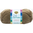 thumbnail image 1 of Lion Brand 24/7 Cotton Taupe Cotton Yarn, 1 of 5