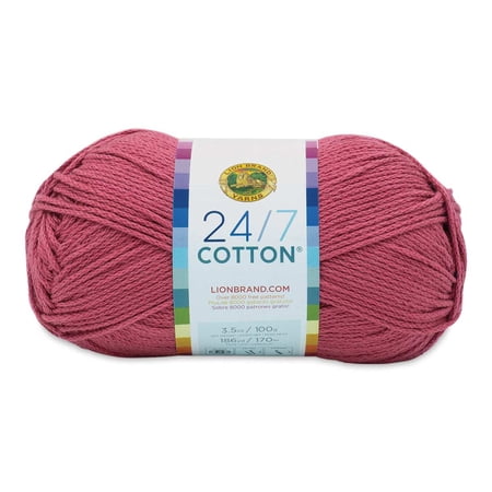 Lion Brand 24/7 Cotton Yarn-Terracotta