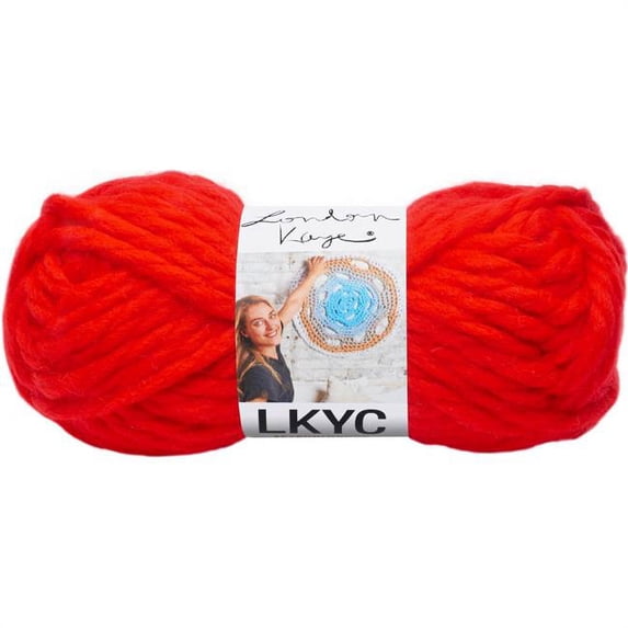 Lion Brand London Kaye LKYC Yarn - Stop Sign