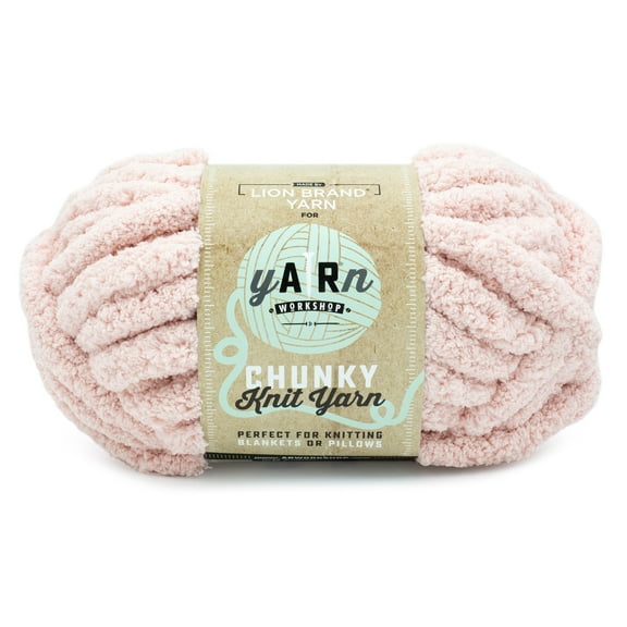Lion Brand AR Workshop Chunky Knit Yarn-Blush