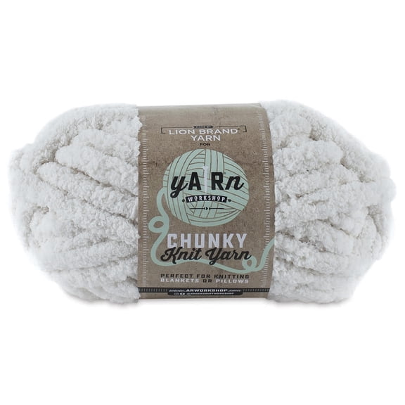 Lion Brand AR Workshop Chunky Knit Yarn-Husk