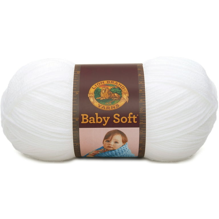 Lion Brand Babysoft Yarn, Available in Multiple Colors 