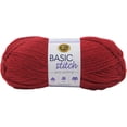 thumbnail image 1 of Lion Brand Basic Stitch Anti-Pilling Yarn - Red Heather, 1 of 4