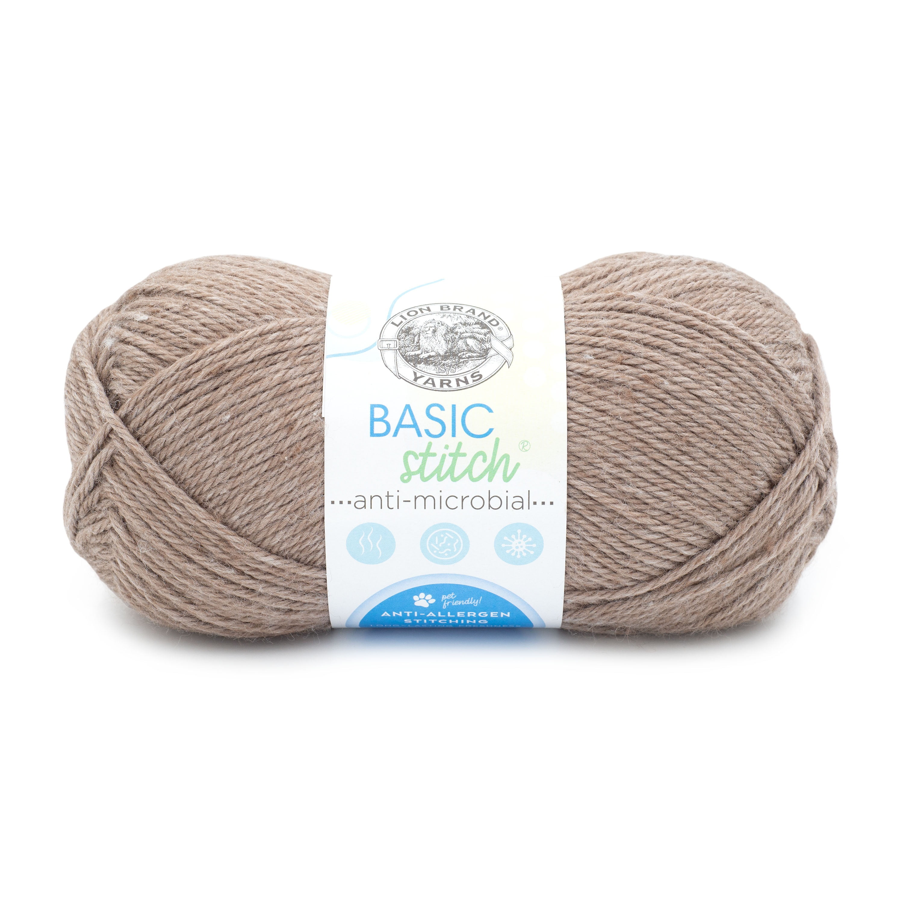 Lion Brand Basic Stitch Antimicrobial YarnHazelwood
