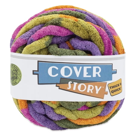 Lion Brand Cover Story Thick & Quick Yarn-Forest Path