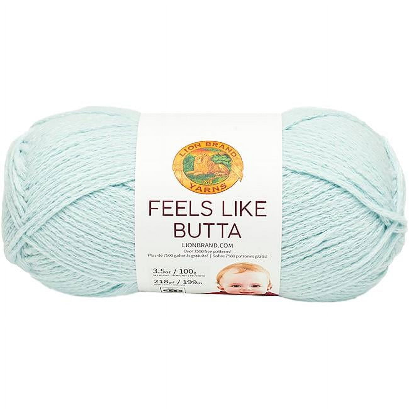 My Honest Review of Feels Like Butta Yarn by Lion Brand - Little World of  Whimsy