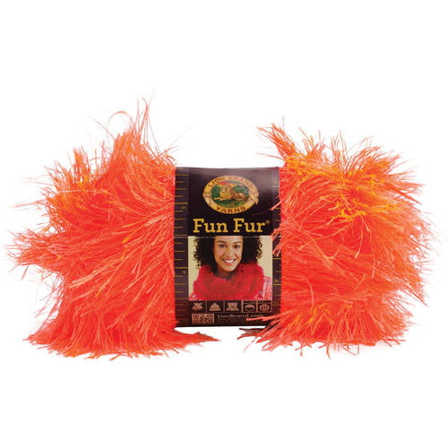 Kingbird Eyelash Yarn, also known as fun fur yarn and feather yarn