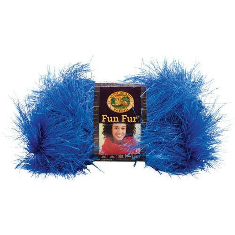 Lion Brand Fun Fur Yarn, Available in Multiple Colors