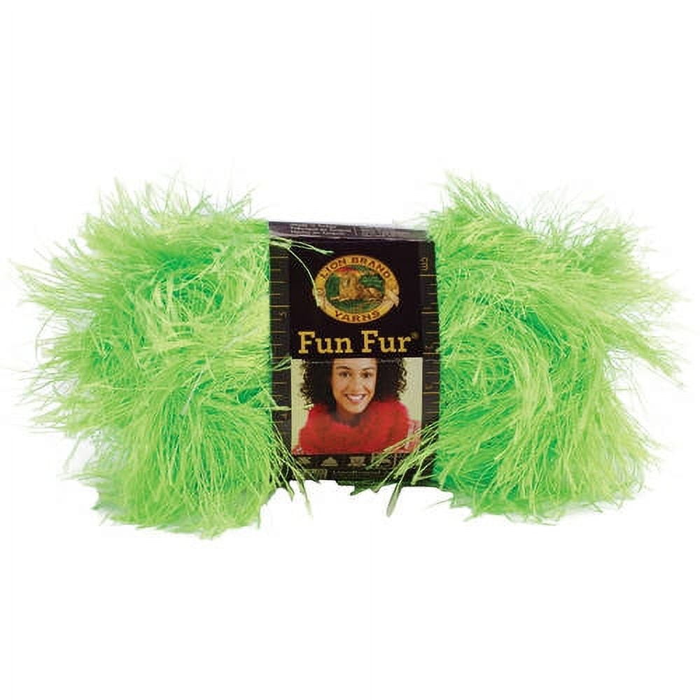 Lion Brand Fun Fur Yarn, Available in Multiple Colors 