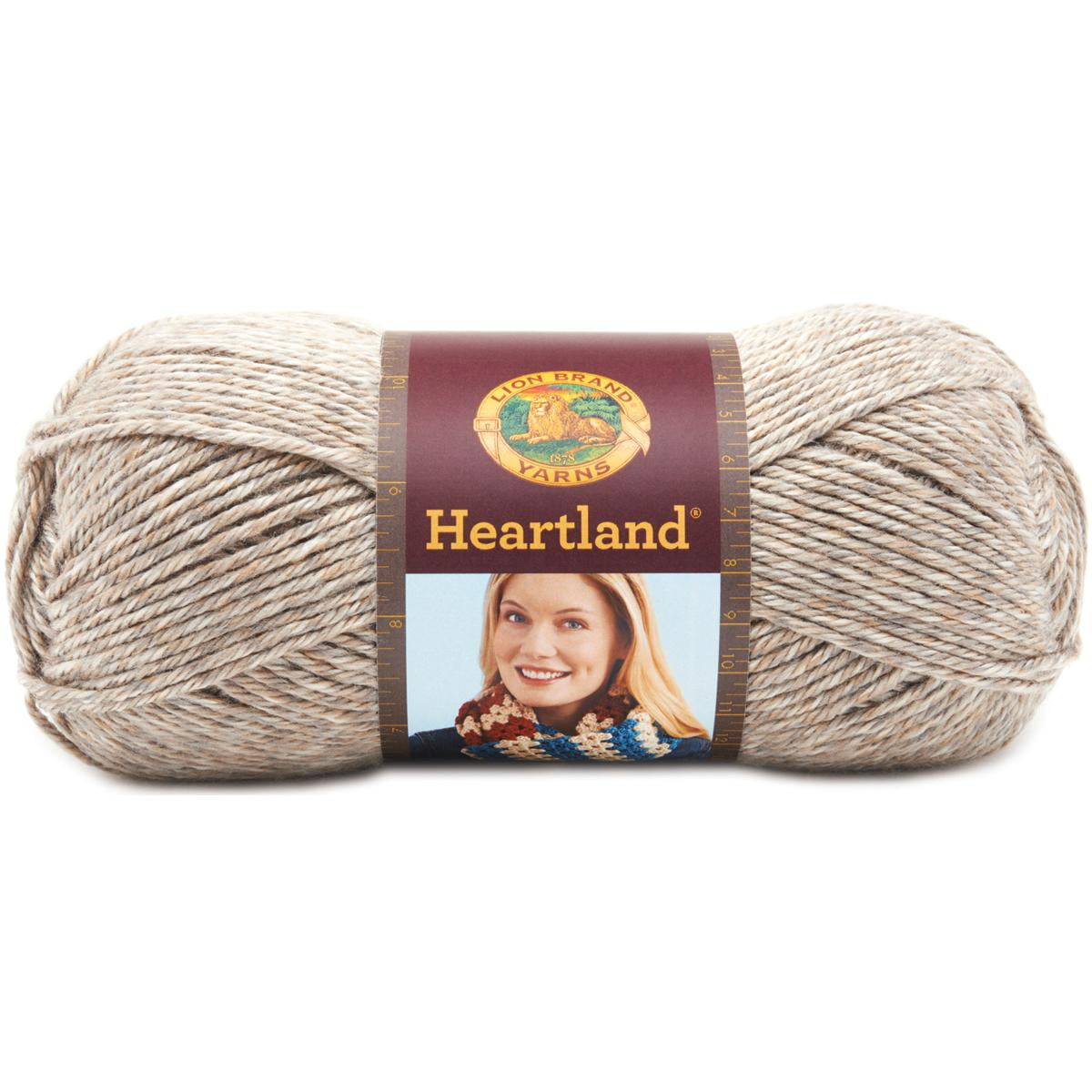 Lion Brand Heartland Pelote De Fil 100% Acrylique Grand Canyon - Doux Et Facile D'Entretien