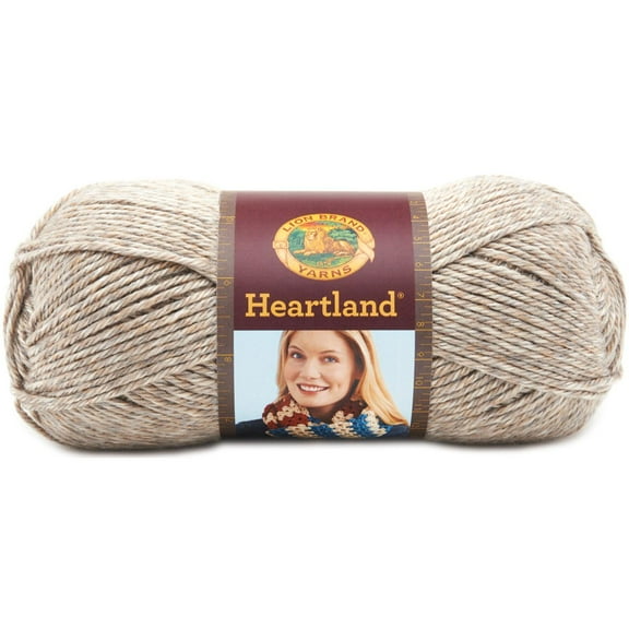 Lion Brand Yarn Heartland Grand Canyon 136-122G Medium Acrylic 251 Yards 5 oz Yarn
