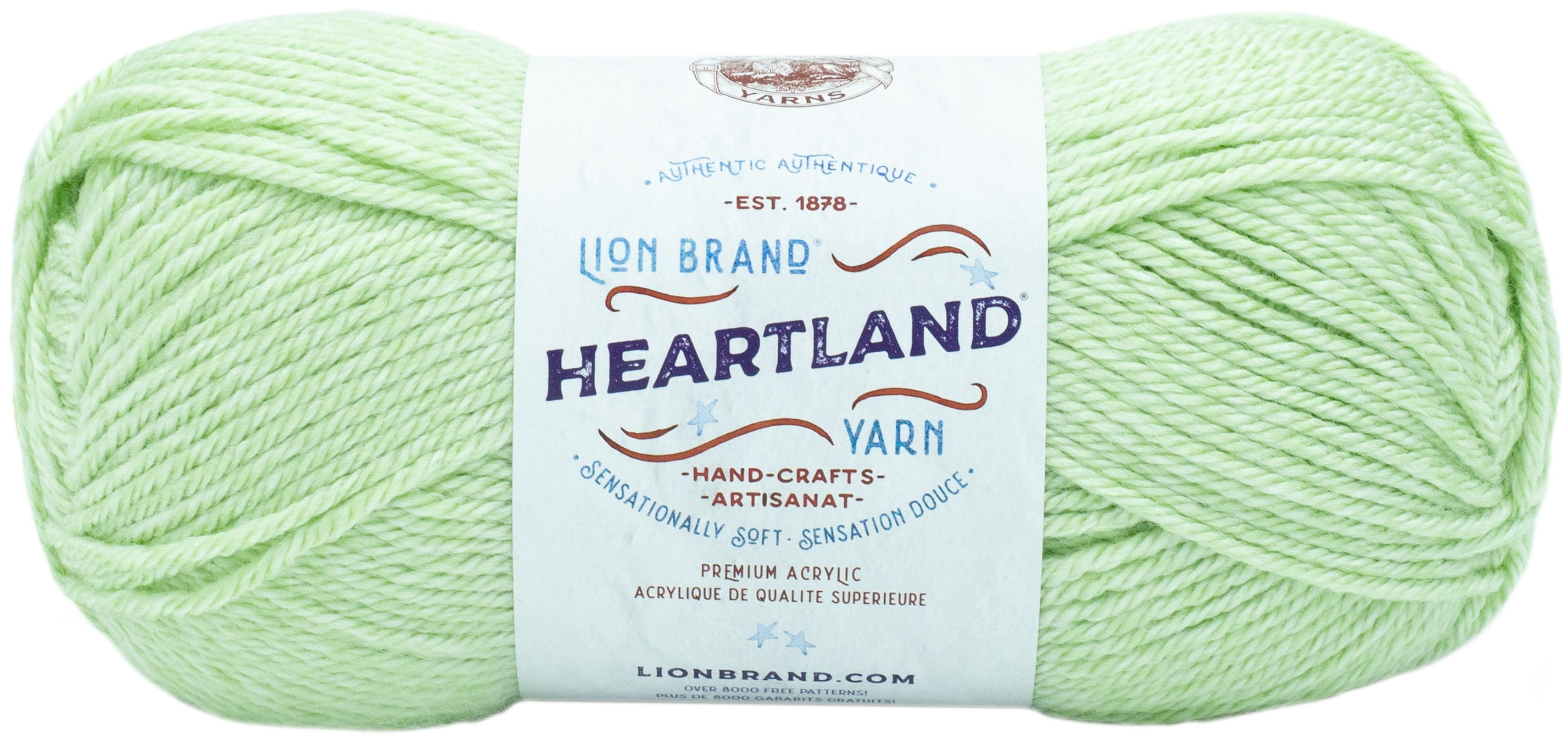 Heartland Yarn: Color Card - Version 1 Lion Brand Yarn Let the Innovation  Power flow Unlock the Power of Innovation