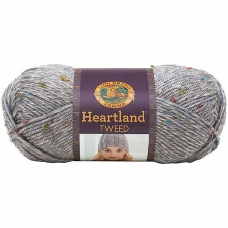 Lion Brand Heartland Yarn-Mount Rainier Tweed