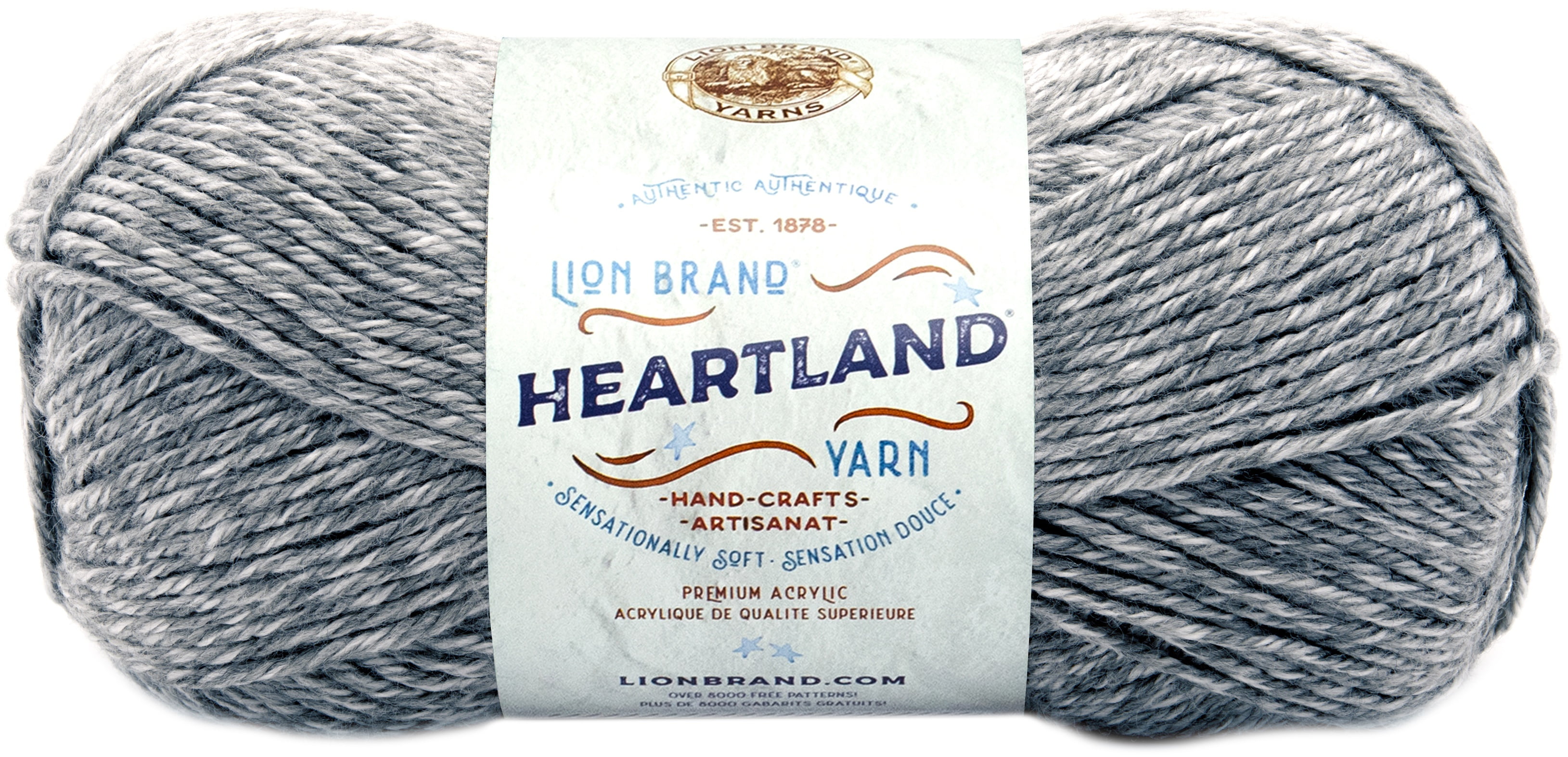 Lion Brand Heartland Yarn-Mount Rainier 
