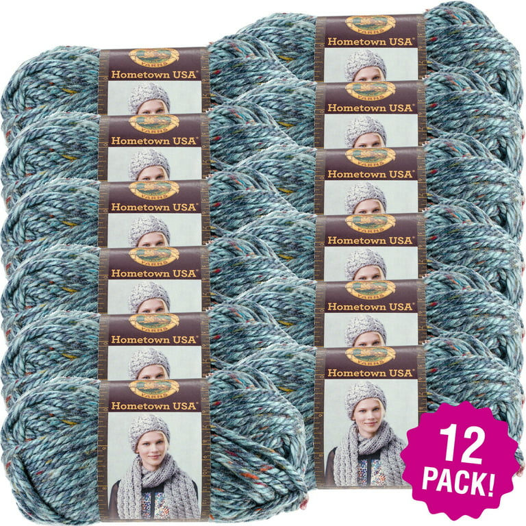 Lion Brand Alpaca Black Yarn Skein Made in Turkey 107 Yards 8mm Knitting  Crochet