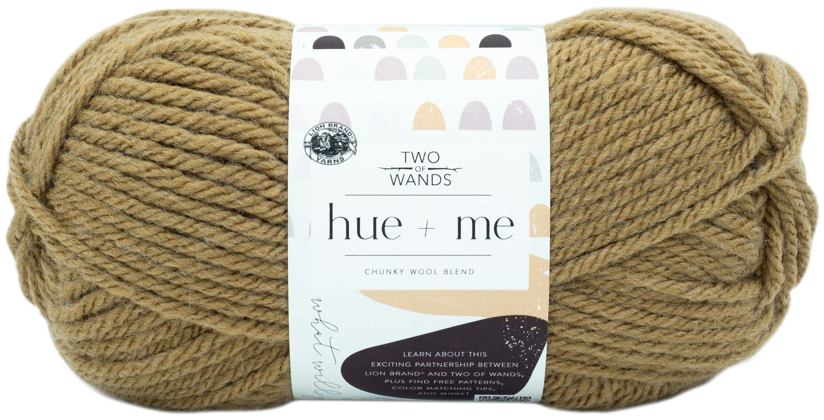Lion Brand Hue & Me Yarn-Toast 
