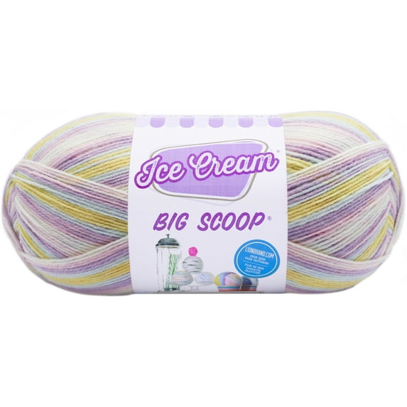 Lion Brand Ice Cream Big Scoop Yarn-Cotton Candy