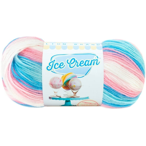 Lion Brand Ice Cream Yarn-Cake Batter