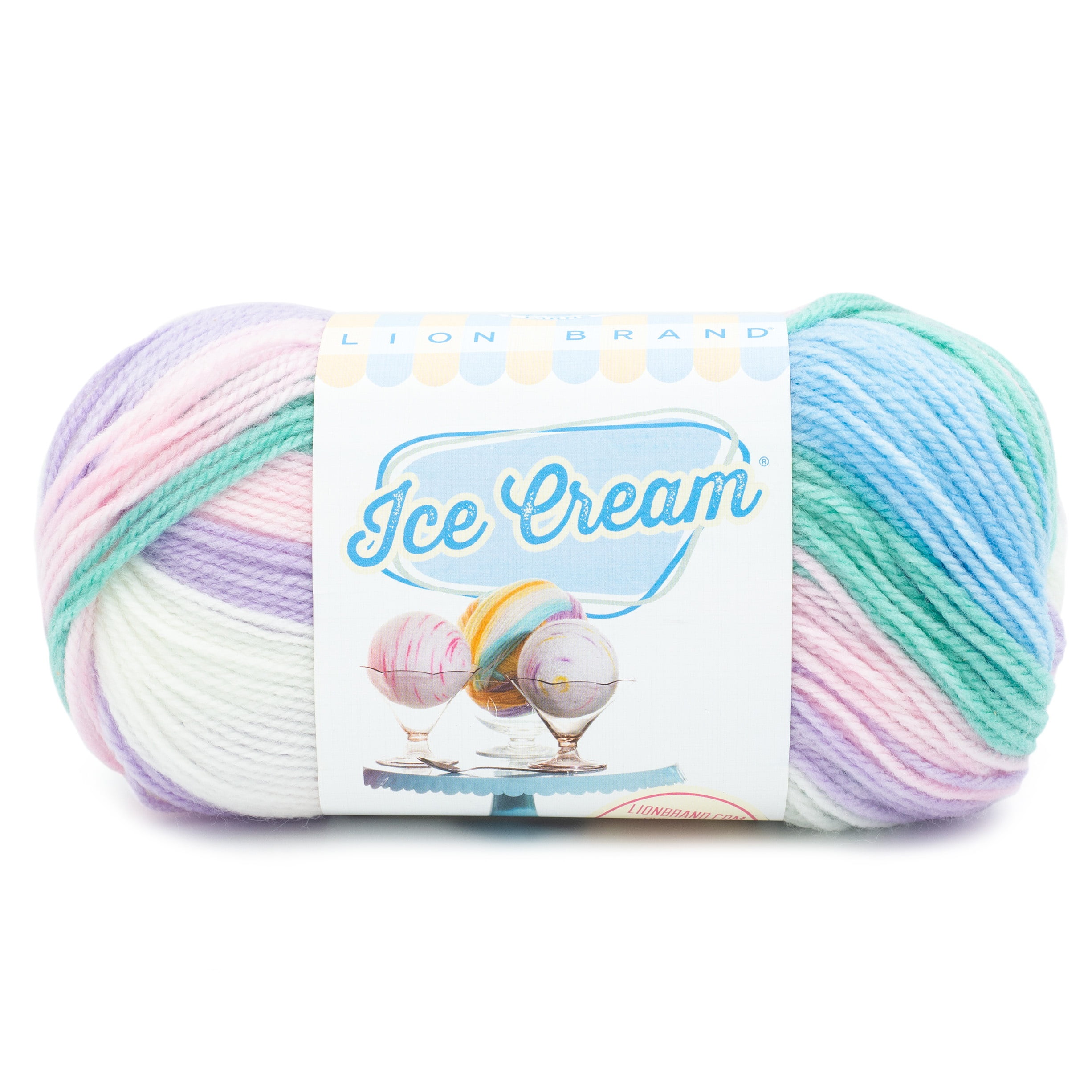 Lion Brand Ice Cream Yarn-Love Potion 