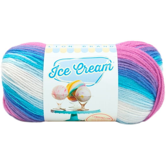 Lion Brand Ice Cream Yarn-Moon Mist