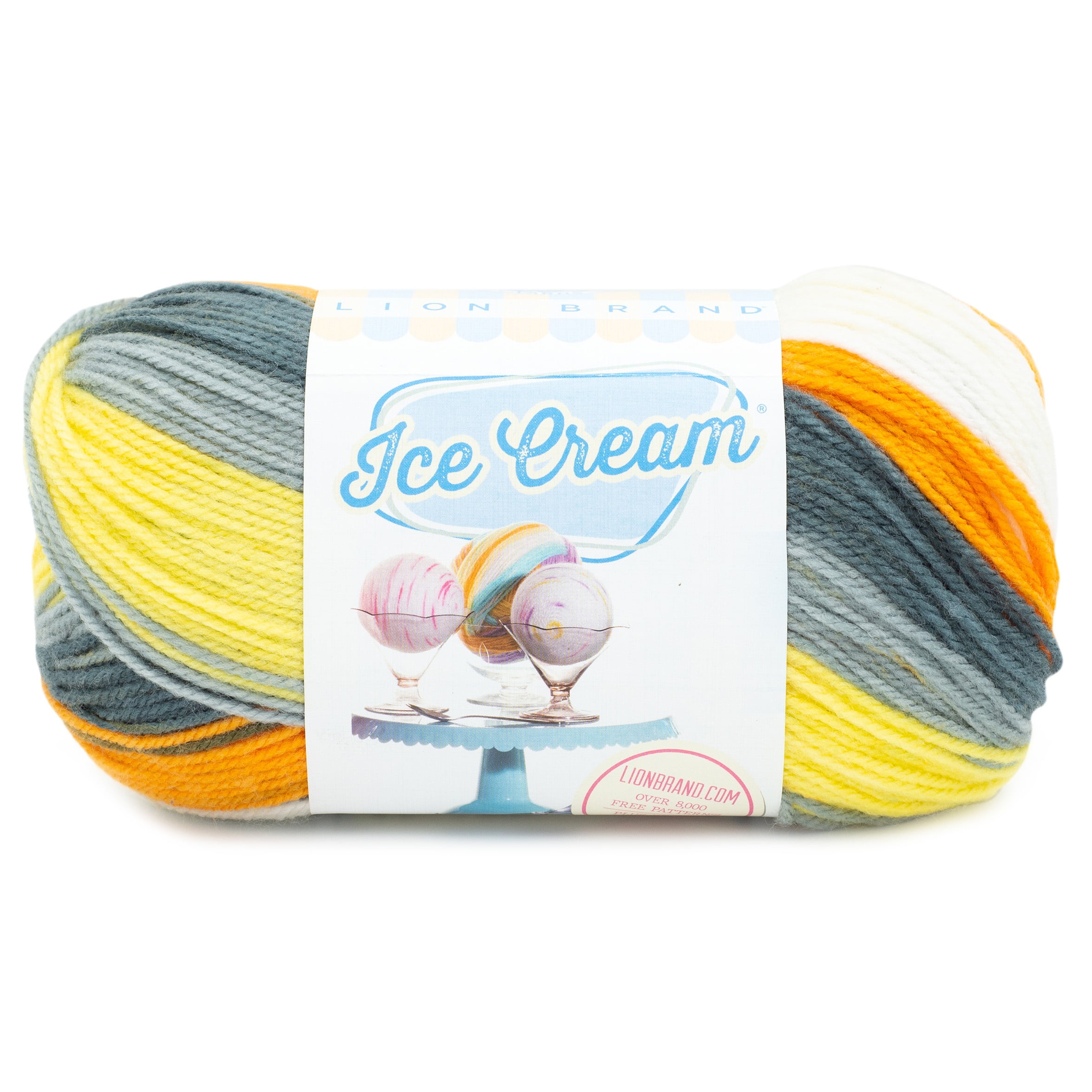 Lion Brand Ice Cream Yarn-Tiger Tail