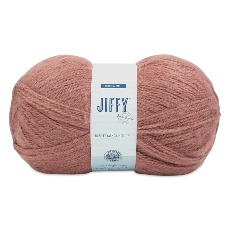 Lion Brand Jiffy Bonus Bundle Yarn - Clay, 681 yards 