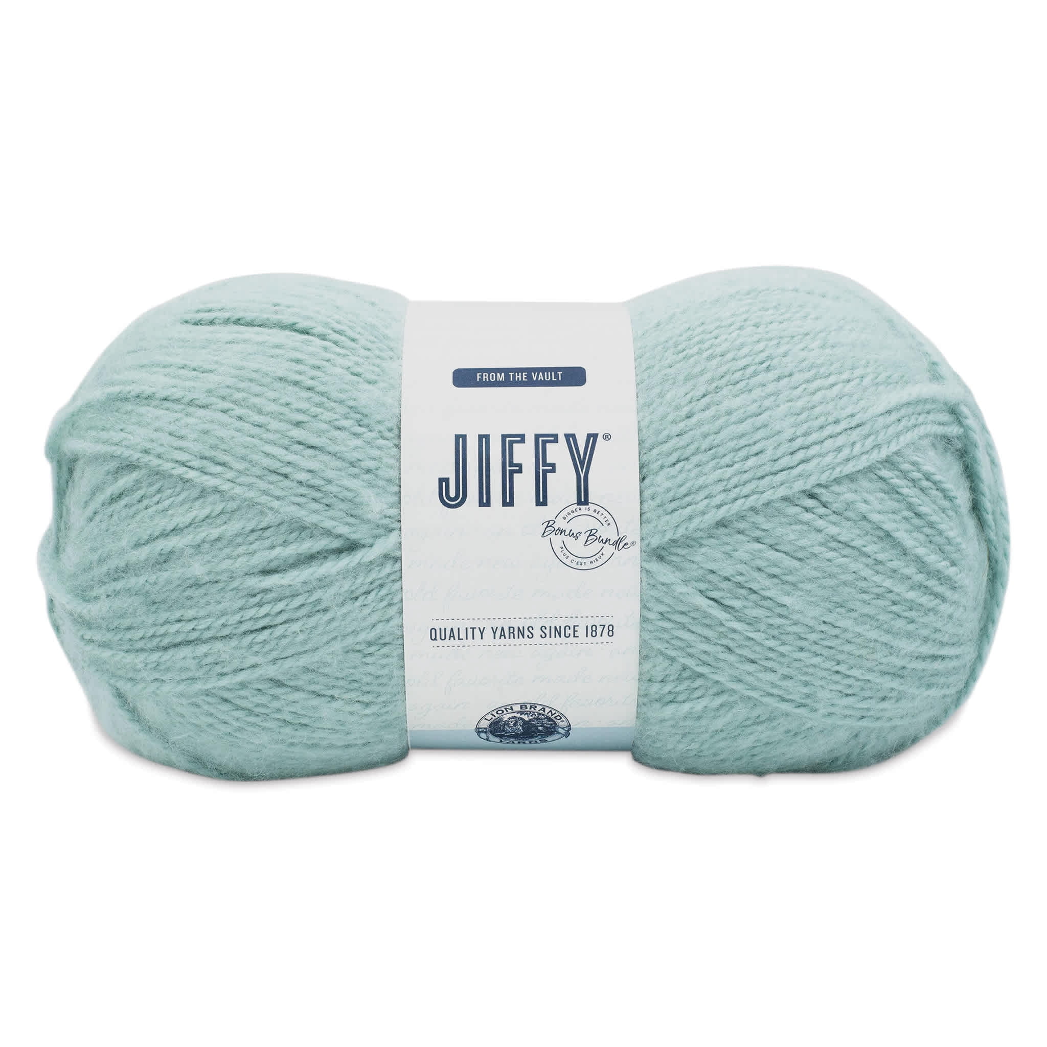 Lion Brand Jiffy Bonus Bundle Yarn-Seafoam