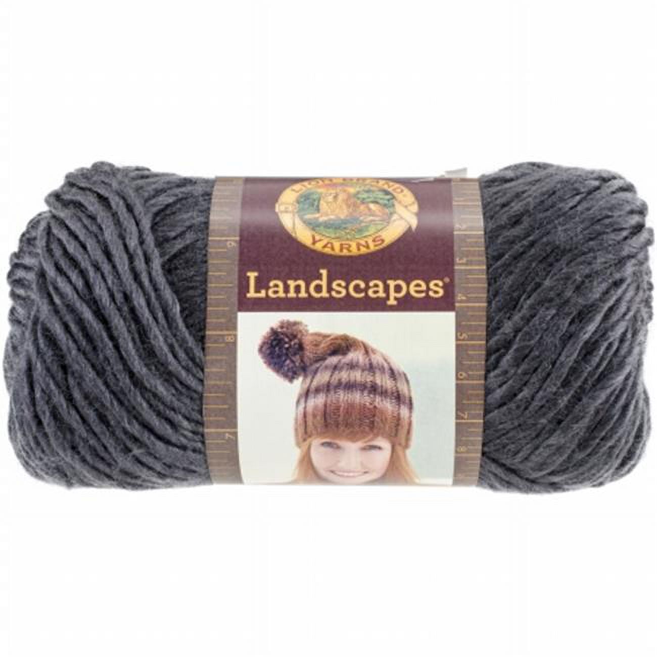3 Pack) Lion Brand Yarn 545-202AR Landscapes Yarn, Mountain Range