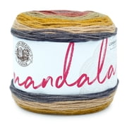 Lion Brand Yarn Mandala Centaur Self-Striping Light Acrylic Multi-color Yarn