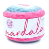 Simple Fancy Pattern Lion Brand Mandala Fashion Yarn, Unicorn - Easy Fancy Patterns, 100% ...